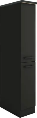Produktbild von Optifit Apothekerschrank Madrid420 BxTxH 30 x 60 x 174,4 cm anthrazit matt zerlegt KUMA MHFZ306-9+