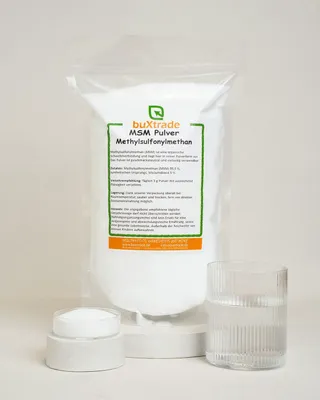 Produktbild von 500 g MSM Methylsulfonylmethan | Pulver | höchste Reinheit | Organisch