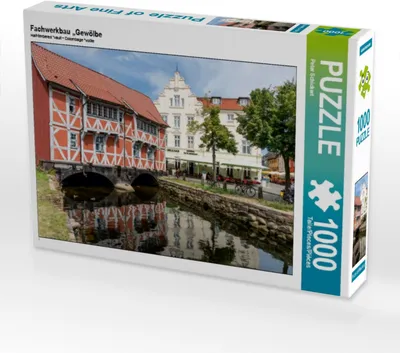 Produktbild von Calvendo Fachwerkbau „Gewölbe 1000 Teile Puzzle quer 640x480mm, Schickert Peter; 7436814