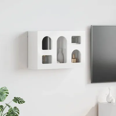 Produktbild von "Schlussverkauf" Hängeschrank Küche - moderne Küchenschrank - 1 pc - Hochglanz Weiß 60x20x40 cm Holzwerkstoff  C10250