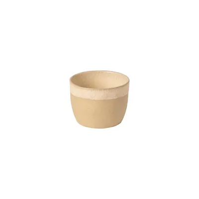 Productafbeelding van Casafina Arenito Latte beker, 36 cl, zandgeel, keramiek, koffiebeker