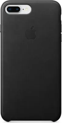 Obrázek produktu pro Pouzdro Apple iPhone 7 Plus, iPhone 8 Plus - Pravá kůže - Pevné pouzdro,Zadní kryt - Černé