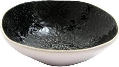 Produktbild von Müslischale, Schüssel PREGO BOTANIC BLACK schwarz D. 18cm H. 5cm A.U Maison WA