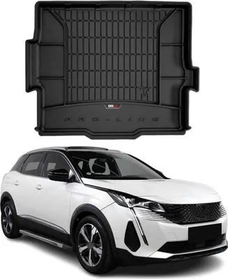 Produktbild von OMAC Gummi Kofferraumwanne für Peugeot 3008 2016-2025 TPE Laderaumwanne Schwarz