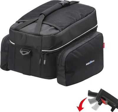 Produktbild von KLICKfix 0264UK Gepäckträgertasche Rackpack Touring sw 31x35x28cm 20 ltr.1000 g, schwarz
