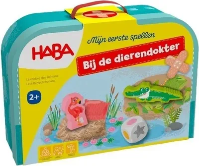 Image de Haba Spiel - Jeu de société coopératif Mes premiers jeux Chez le vétérinaire