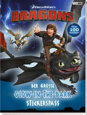 Immagine prodotto di Dragons: Der große Glow-in-the-Dark-Stickerspaß