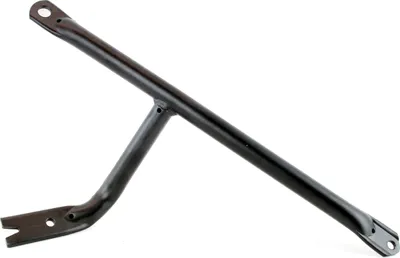 Produktbild von Obergurtstrebe mit Fußrastenaufnahme rechts Schwarz gepulvert für Simson S50 S51 S70 S53 S83 Enduro