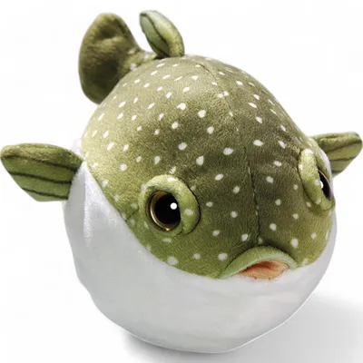 Image de Poisson, poisson-globe env. 18cm avec nageoire de Carl Dick 3463 Doudou, peluche, animal en peluche