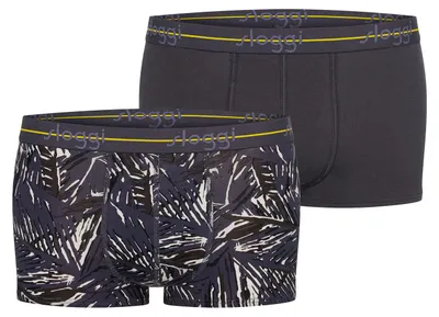 Produktbild von sloggi Herren Retro Boxer Blue Start 2-Pack lightgreymelange - Größe 6