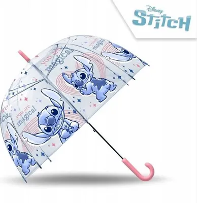Zdjęcie produktu dla Parasol Dziecięcy Parasolka dla Dziecka Przeciwdeszczowy Lilo i Stitch / D07153MC