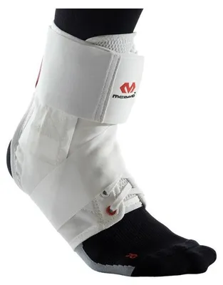 Image de Mcdavid Chevillère à lacets avec bande strap blanc