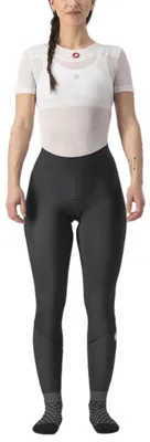 Imagen del producto de Castelli Velocissima Thermal, pantalones largos para ciclismo, color negro, talla L, para mujer