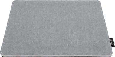 Image de SIGEL SA201 Tapis de souris - PET recyclé, PP recyclé - gris clair, noir - réversible - 25 x 0,7 cm