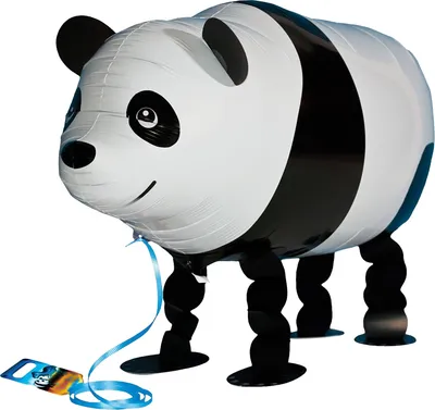 Produktbild von Airwalker Folienballon "Panda" | 71cm