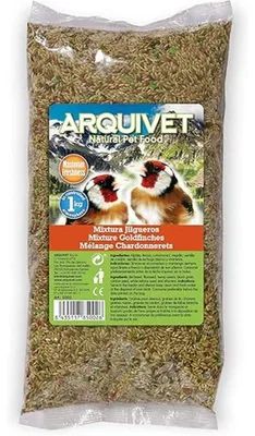 Productafbeelding van Arquivet Stieglitz-mengsel, 1 kg (1 stuk) – Vogelvoer.
