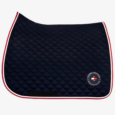 Produktbild von Tommy Hilfiger Equestrian Schabracke TH Global Waffle Pad Dressurschabracke Desert Sky Full