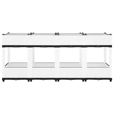 Productafbeelding van vidaXL Verhoogde plantenbak, 160x40x71 cm, polypropyleen