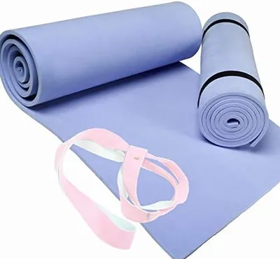 Produktbild von Verstellbarer Yogamattengurt aus Baumwolle zum Tragen und für Fitnessübungen