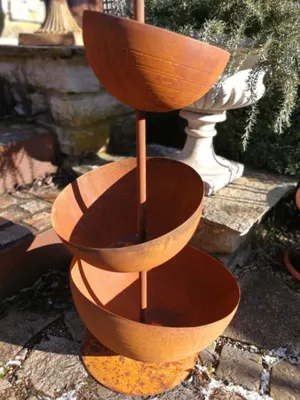 Produktbild von Edelrost Pflanzturm Schale