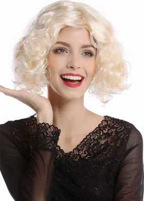 Produktbild von WIG ME UP Perücke 20er Diva Hellblond Swing 90661-ZA88