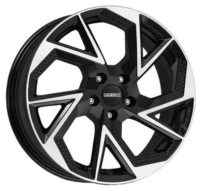 Produktbild von 17 Zoll Alufelge DEZENT ap dark 17"x7" 5x112 PCD ET45 57.1mm Felge Schwarz