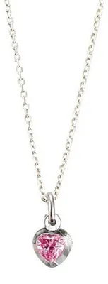 Produktbild von Scout Kinder Halskette Kette Silber Herz rosa Mädchen 261091200