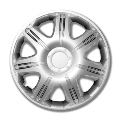 Produktbild von 4 STK 16 Zoll Opus silber PETEX Radkappen Radzierblenden Satz PKW Auto