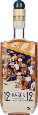 Produktbild von 12/12 Pastis de Saint Tropez Rendezvous en Terrasse 700ml 45 % Vol.
