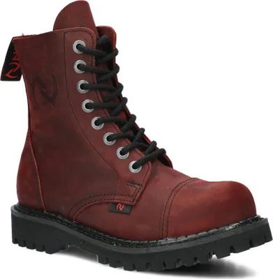 Produktbild von NAGABA Stahlkappenschuhe Damen Herren Stiefel 8H - Leder - Kastanienbraun - 41