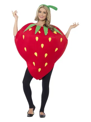 Image de Costume adulte fraise (taille unique)