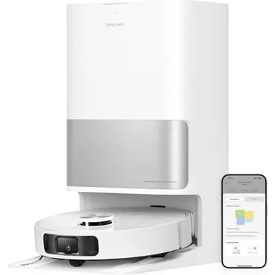 Produktbild von Dreame L40 Ultra AE, Beutellos, Weiß, Rund, Staubbeutel, 3 Rad/Räder, 0,395 l