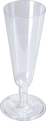 Produktbild von Pfiff-kuss 36361010 Becher, Gläser Sektglas Plastik 490/6 0.1l transparent