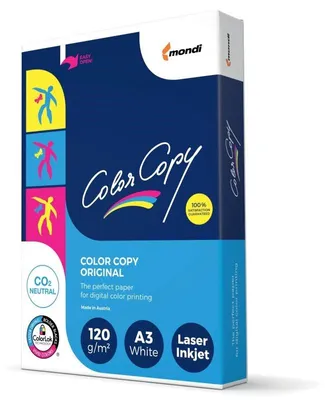 Zdjęcie produktu dla Color Copy 482482, Kopiowanie, A3 (297x420 mm), Satyna, 250 ark., 120 g/m², Biały