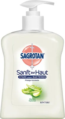 Image de Sagrotan, Savon pour les mains au parfum frais d'aloe vera, 250 ml