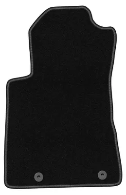 Produktbild von Fahrermatte Velours für Audi A8 D2 1994-2002 (Limousine) – 1-tlg, Schwarz, passgenau – Wielganizator BASIC