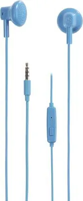 Produktbild von ViVanco™BUDZ, Kabelgebunden, Anrufe/Musik, 20 - 20000 Hz, 14 g, Kopfhörer, Blau