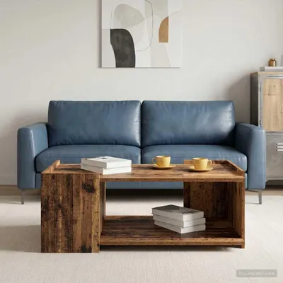 Produktbild von Couchtisch Altholz 90 x 50 x 33 cm Holzwerkstoff - Couchtische DE1624