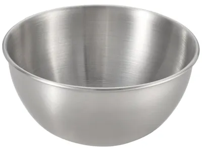 Produktbild von Schüssel Schale Servierschüssel - Edelstahl - Ø 12 cm - Silber - Spülmaschinenfest
