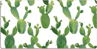 Produktbild von Schreibtischmatte Tischunterlage 100x50 cm Mauspad - Kakteen