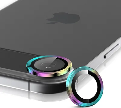 Produktbild von Kamera Linsenschutz Glas Set für Apple iPhone 17 Air Schutzglas Camera Linse Panzerfolie 9H Regenbogenfarben