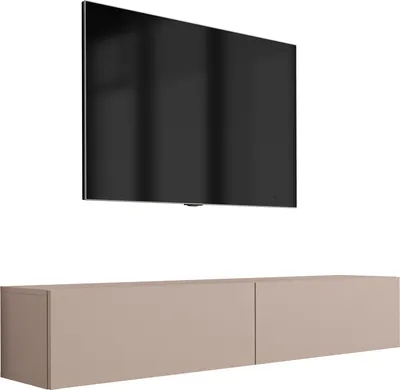 Zdjęcie produktu dla Szafka pod telewizor: karmelowy brąz, 170 x 34 x 32 cm