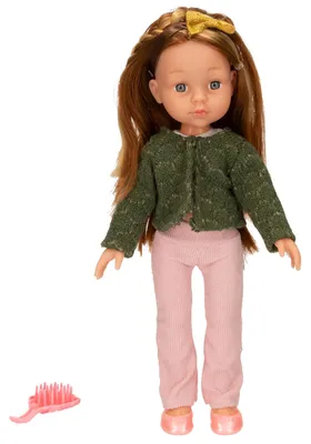 Produktbild von ColorBaby, Mara Puppe mit Scharnier, 32 cm, Kamm inklusive, realistische Puppen,