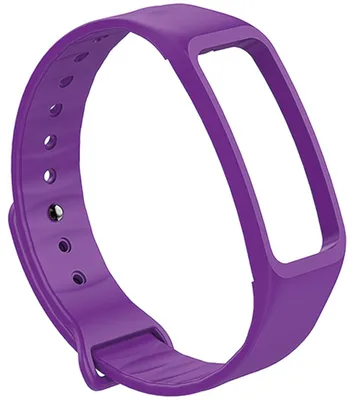 Produktbild von Atlanta Fitnessband violett Silikon Ersatzband Band > Smartwatchband