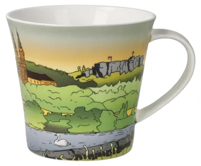 Produktbild von Goebel Coffee-Tea Mug Bad Staffelstein - Gottesgarten, Fine Bone China, Bunt, 350 ml, 23102261