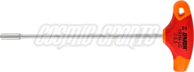 Produktbild von Unior 193N-US Steckschlüssel mit T-Griff, 5.5mm, red