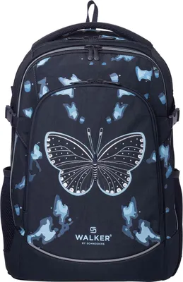 Produktbild von Walker Schulrucksack Rucksack mit Laptopfach Fame 2.0 Backpack 28L Shadow Dancer dunkelblau
