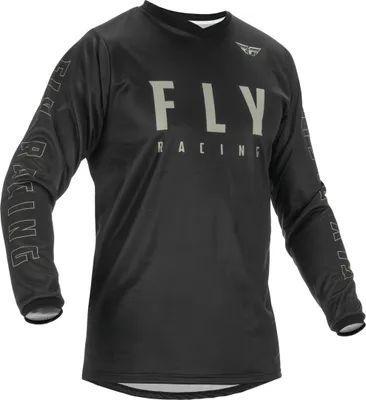 Produktbild von Fly Racing F-16 Motocross Jersey, schwarz/grau, XL