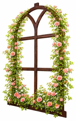 Image de Fenêtre décorative murale en fonte, style vintage
