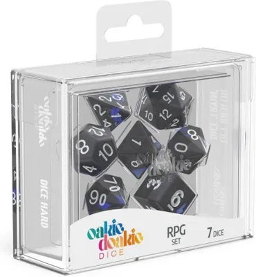 Immagine prodotto di ODD500049 - Set di dadi RPG Enclave - Zaffiro, 7 pezzi